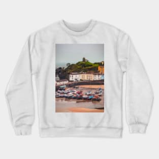 Tenby Harbour Pastel Crewneck Sweatshirt